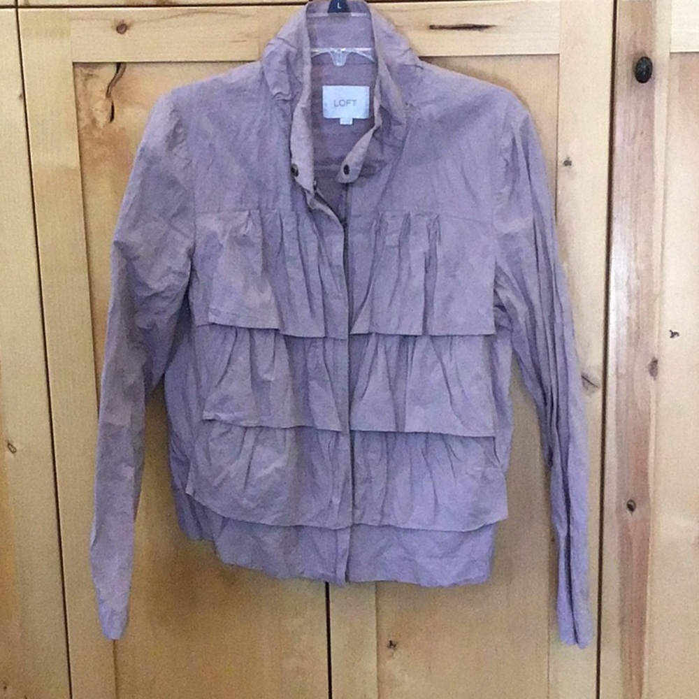 * LAST CHANCE * Women’s LOFT Jacket, Long Sleeve, Zippered Size 14